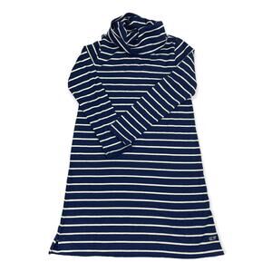 Girls Vineyard Vines Navy with White Striped Dress Size 14